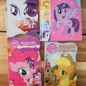 Set of 4 My Little Pony Books